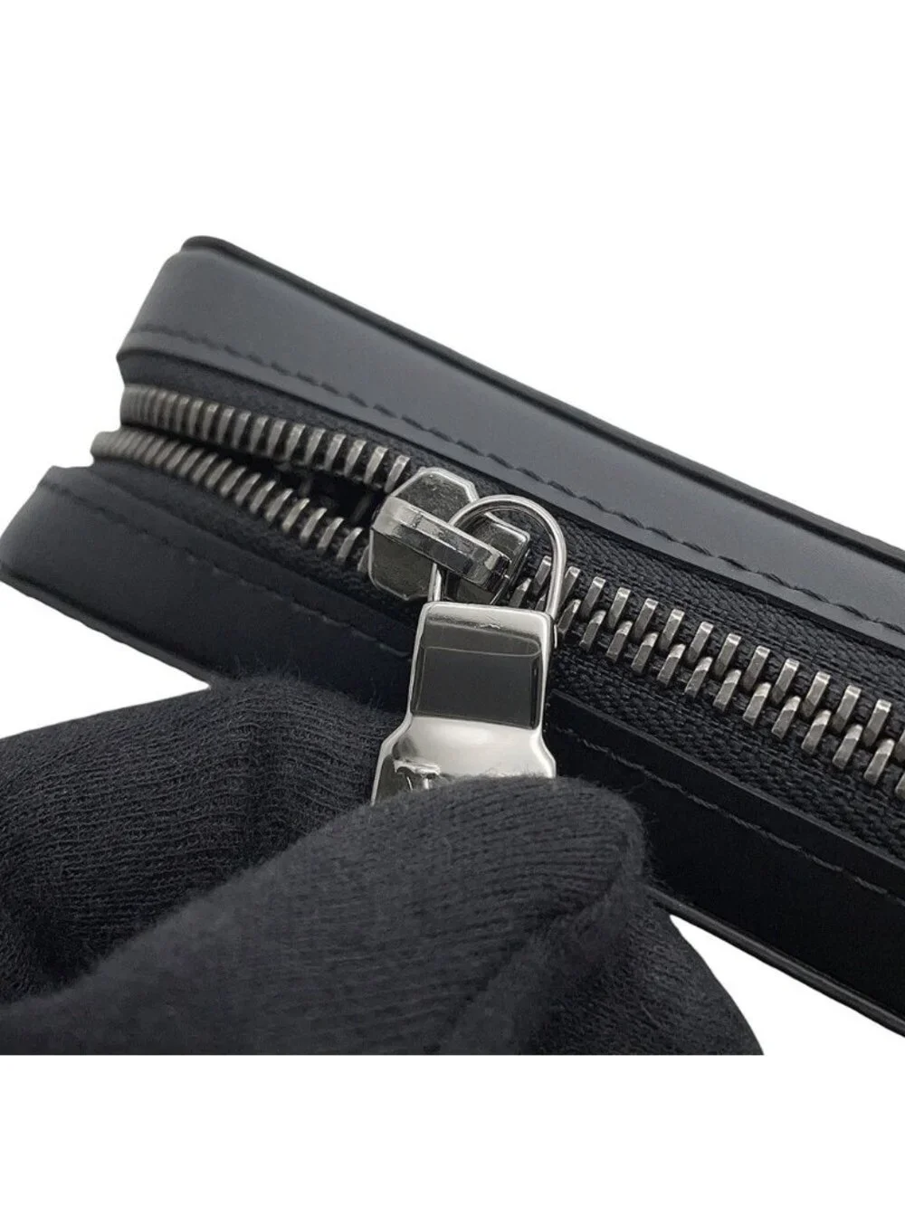 Louis Vuitton Wallet Monogram Eclipse Zippy XL Black